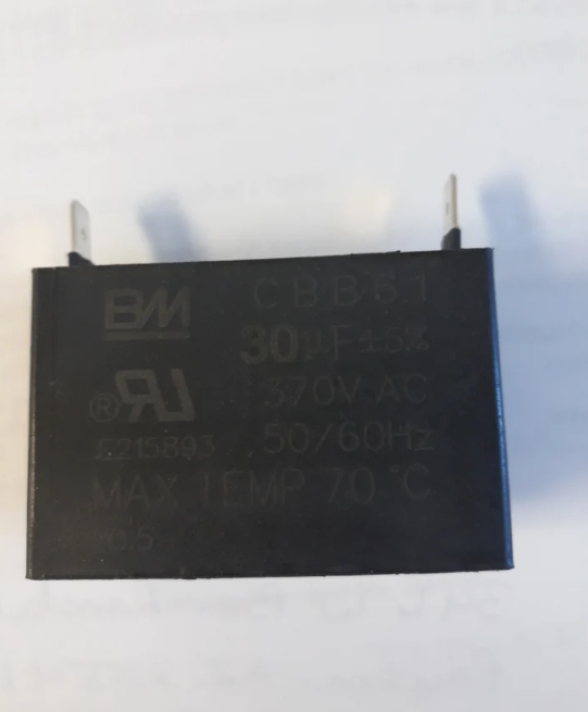 Fan Motor Capacitor, 3100 CFM (MC37) PN: 6037094