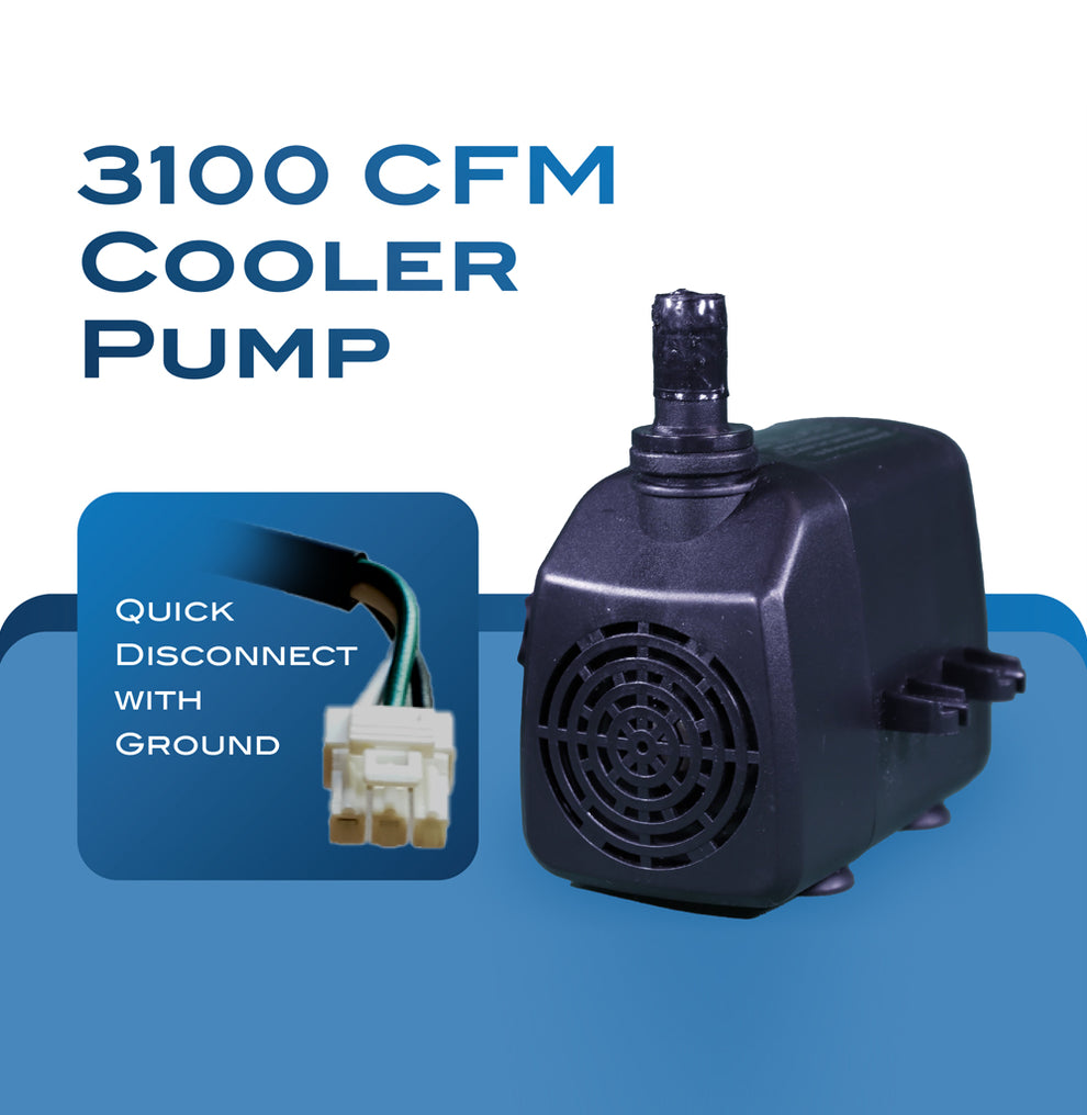 Pump, 3100 CFM (MC37, M150) PN 6036050 Hessaire Products, Inc